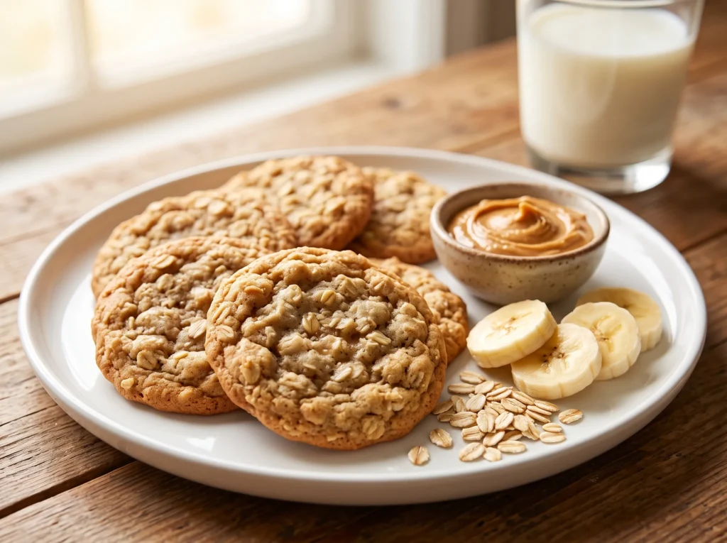 Healthy Cookies 3 healthy-3-ingredient-cookies-with-peanut-butter