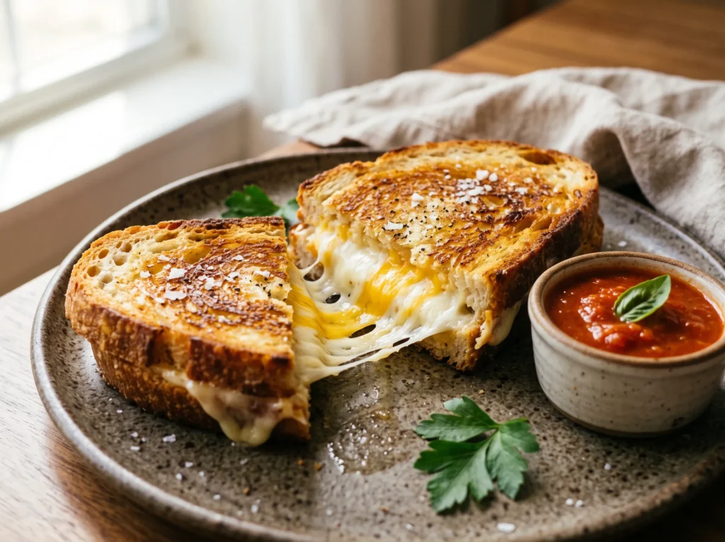  melty-cheese-toast-with-dipping-sauce