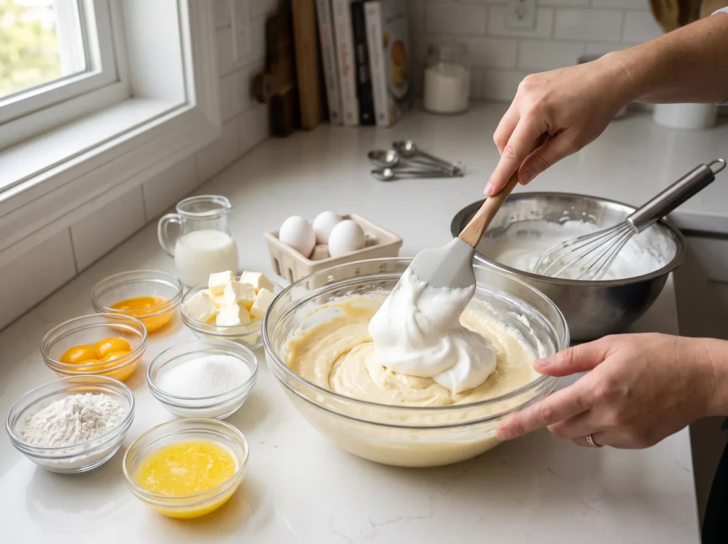 Fluffy Japanese Cheesecake 2 how-to-make-fluffy-japanese-cheesecake