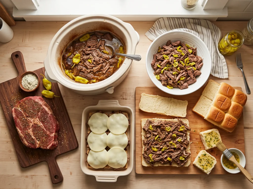 Mississippi Pot Roast Sliders 1 how-to-make-mississippi-pot-roast-sliders.