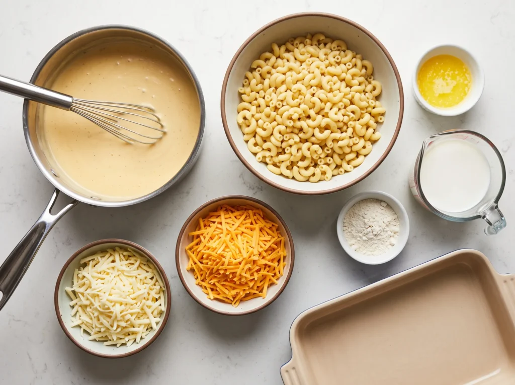 Creamy Baked Mac & Cheese ✨ 2 how-to-make-creamy-baked-mac-and-cheese