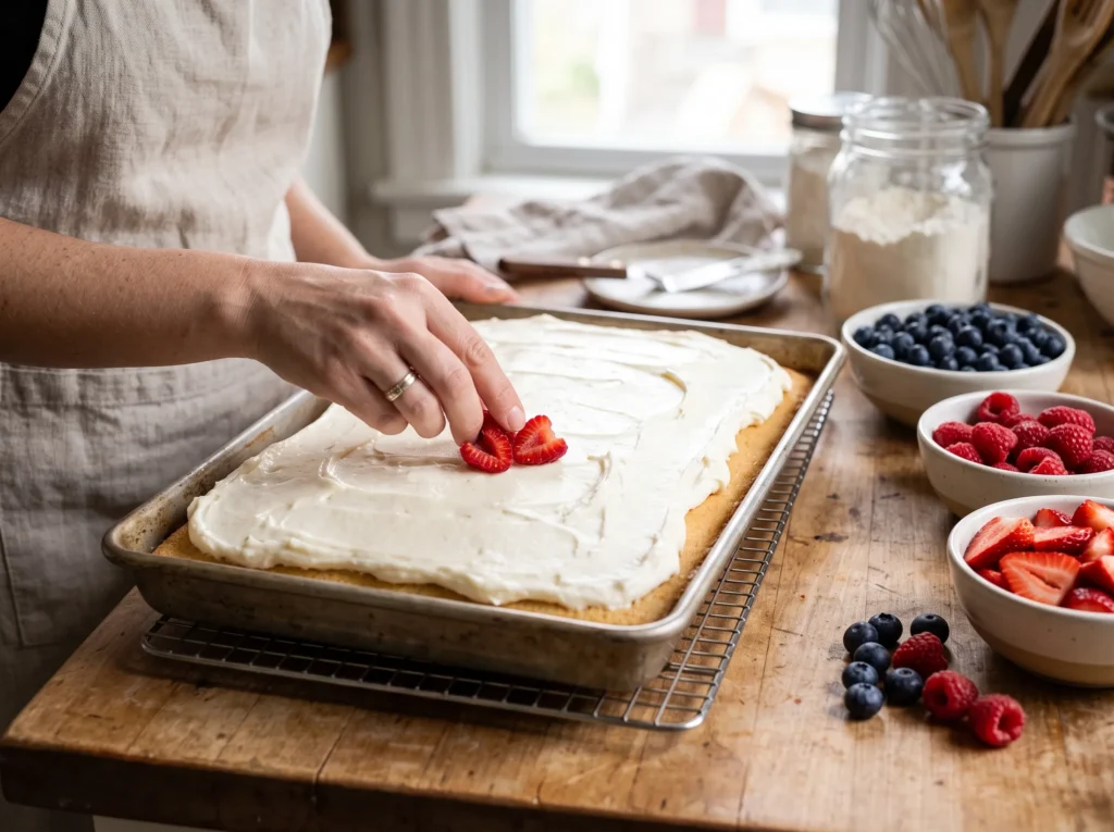 how-to-make-american-flag-berry-sheet-cake