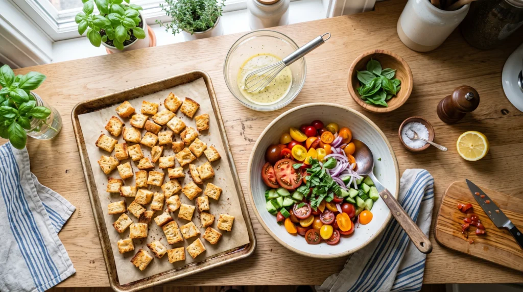  how-to-make-burrata-panzanella-salad