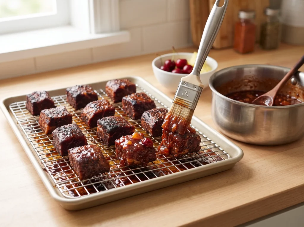 how-to-make-cherry-pineapple-glazed-rib-tips