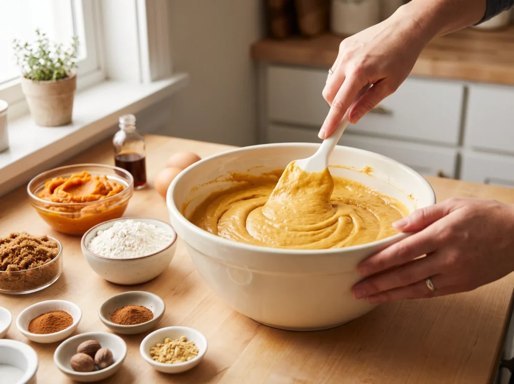 Pumpkin Loaf Cake with Cream Cheese Frosting 2 how-to-make-pumpkin-loaf-cake