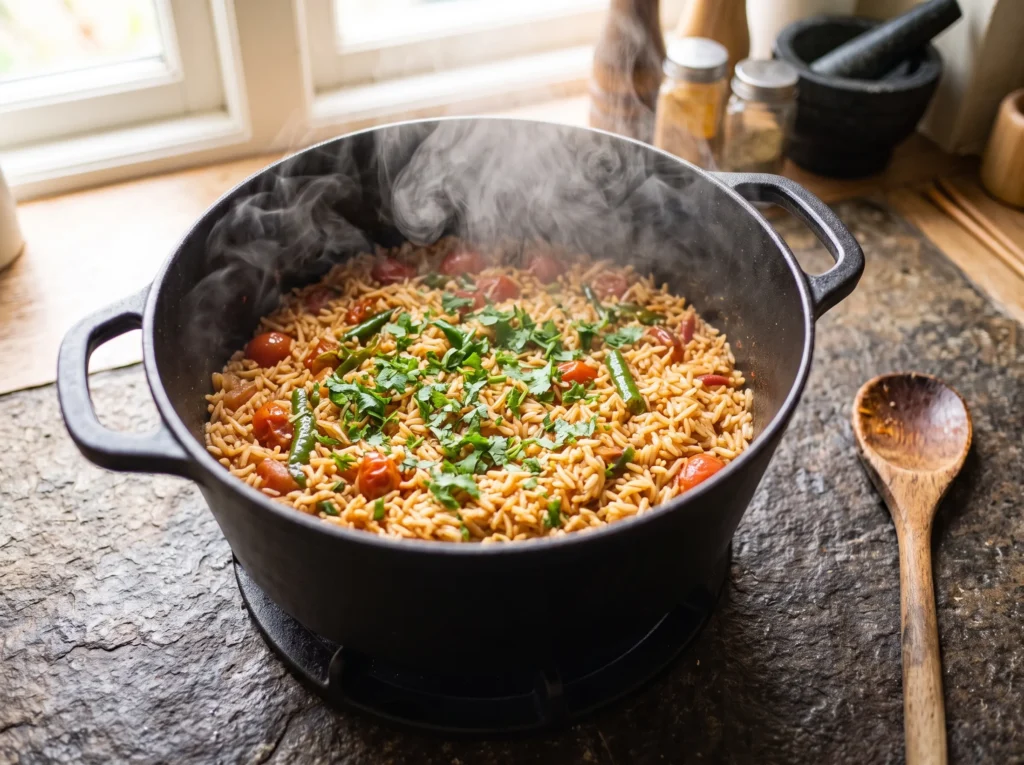 Spicy Tomato Rice 2 how-to-make-spicy-tomato-rice
