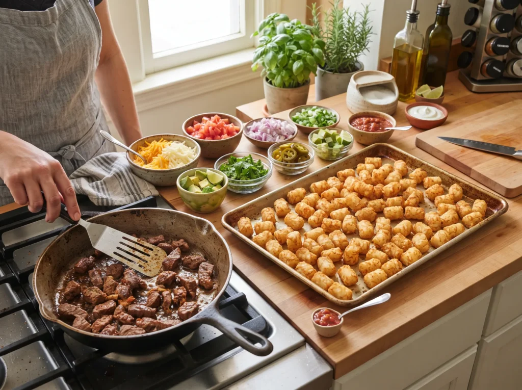 Steak Totchos 2 how-to-make-steak-totchos