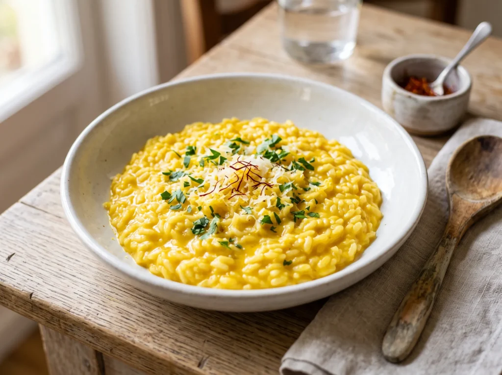 Osso Buco with Saffron Risotto 2 how-to-shape-mashed-potato-drumsticks
