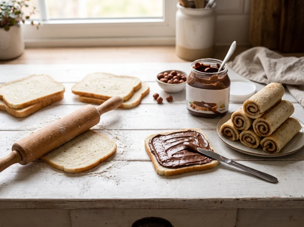 Nutella French Toast Sticks 2 how-to-make-nutella-french-toast-sticks