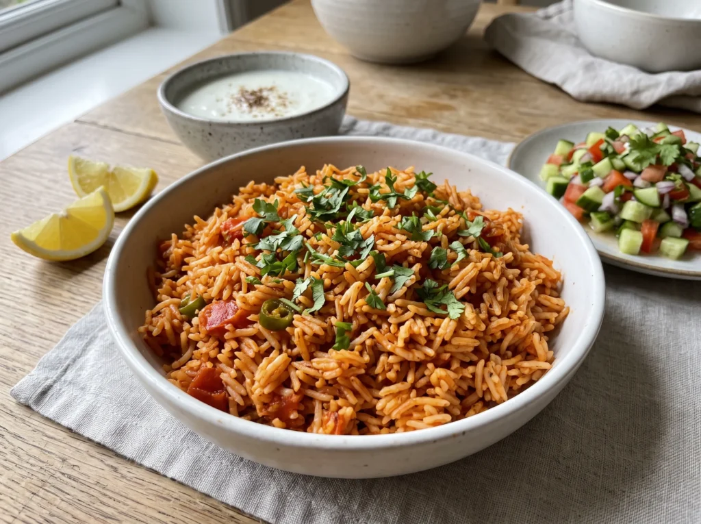 Spicy Tomato Rice 3 spicy-tomato-rice-serving