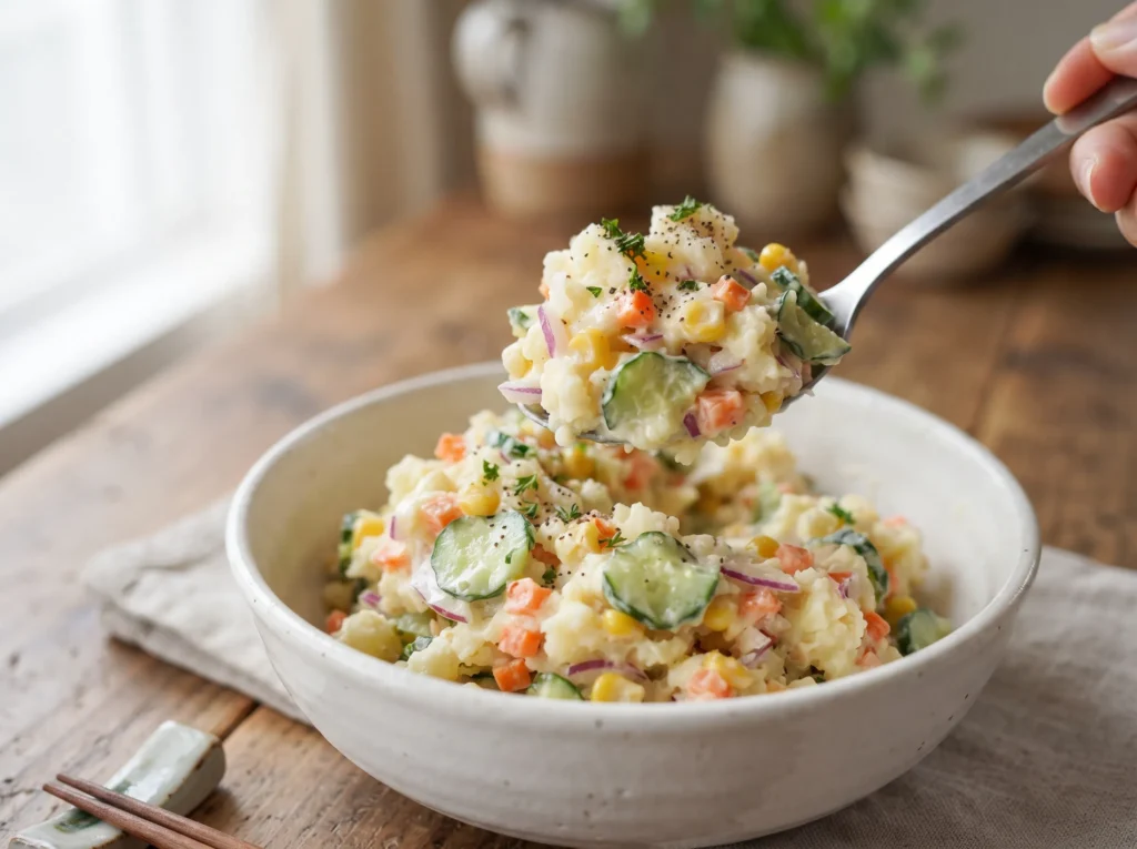 Creamy Japanese Potato Salad 3 japanese-potato-salad-serving