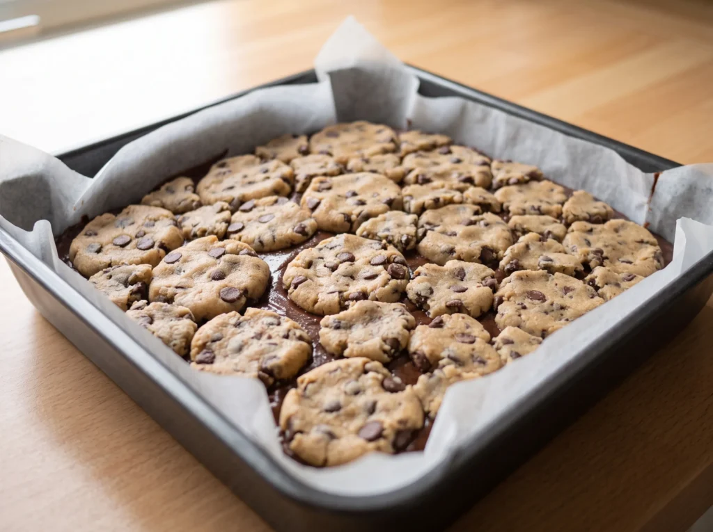 Fudgy Chewy Brookies Recipe – Brownie Cookie Bars 2 how-to-make-fudgy-chewy-brookies