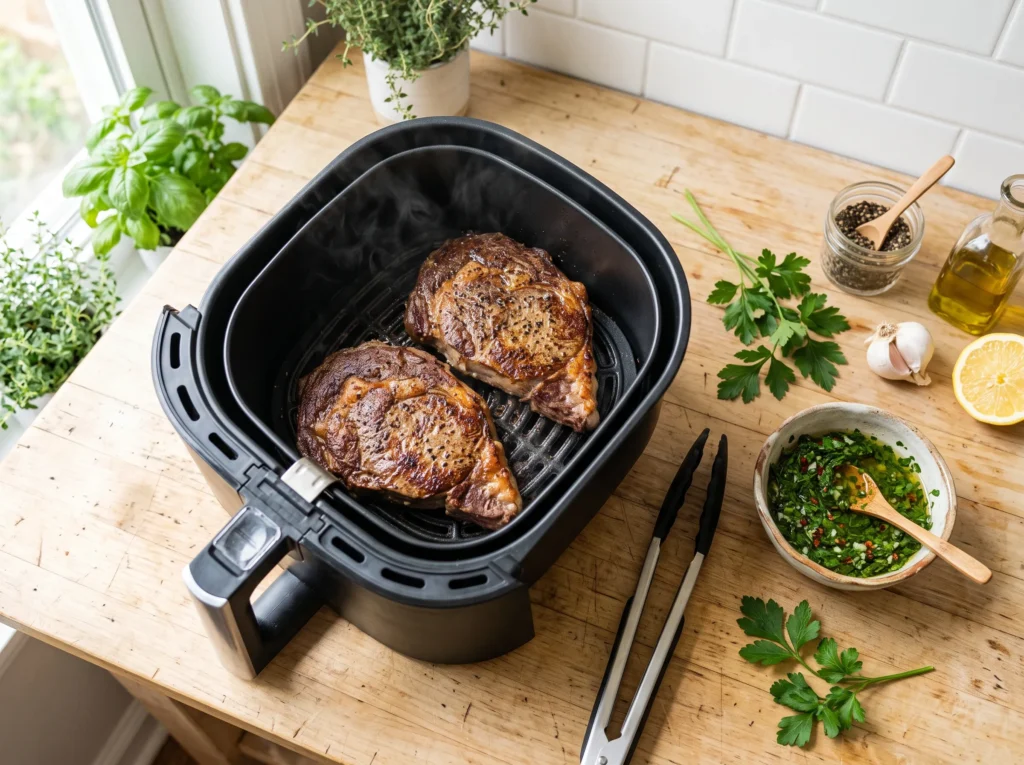 Air Fryer Chimichurri Steak 1 how-to-cook-chimichurri-steak-in-air-fryer