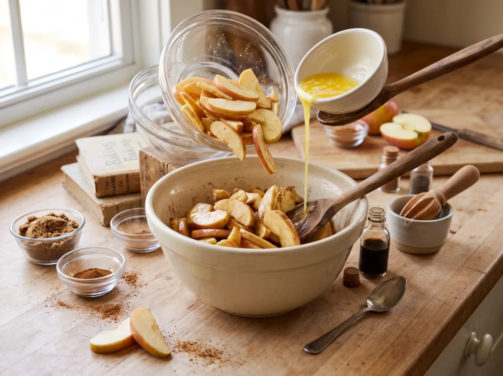 how-to-make-air-fryer-baked-cinnamon-apples